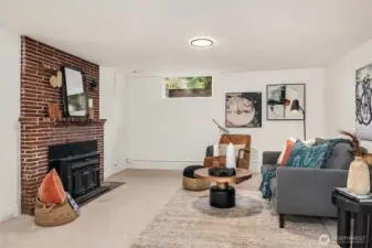 Basement media space