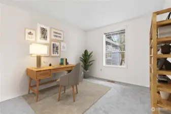 Virtually staged