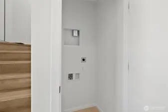 Washer/Dryer is included! Model home. Colors and finishes may vary.