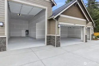 Oversized RV garage