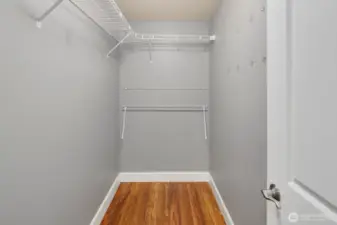 Walk in closet!