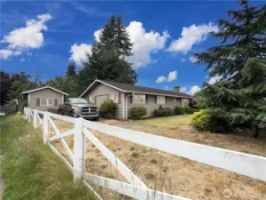 Huge gated RV PARKING on the East side of the house!