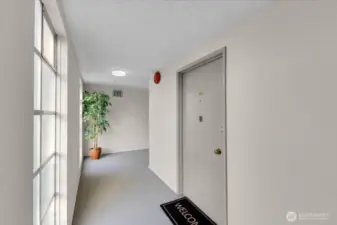 Hallway on 4th floor (really 3rd floor with staiirs