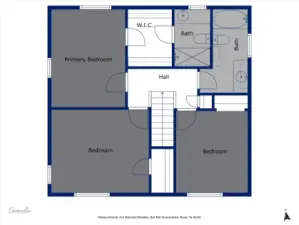 Upper Level Floor Plan