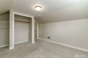 Another view of the second big upstairs bedroom.