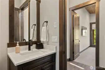 Powder room.