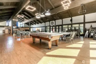 Pool Table Common Space Event Center