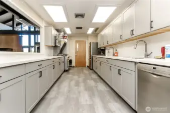Kitchen in Common Space Event Center