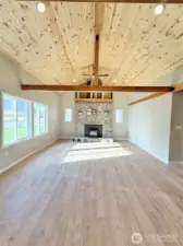 Living room w/fireplace