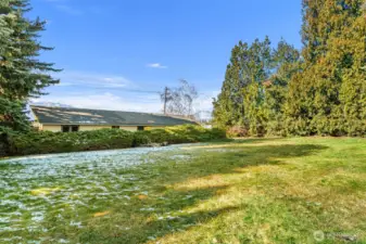 Terraced yards provide lots of options.  Build an adu??  Another home?