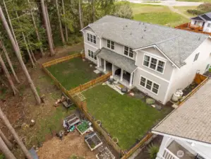 Ariel Back of Duplex