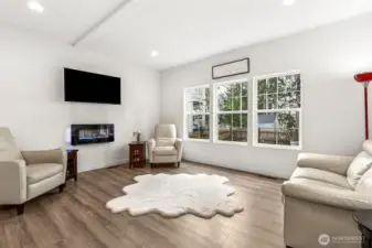 Living Room Flooded with Natural Light