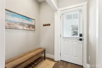 Perfect place to remove your shoes after a rejuvenating walk not eh beach