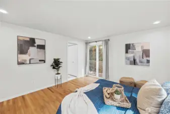Access deck From Bedroom