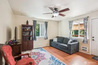 Bright & sunny living room.