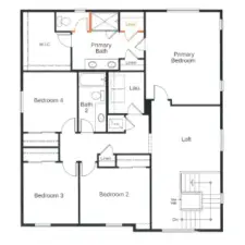 Second floor with Loft