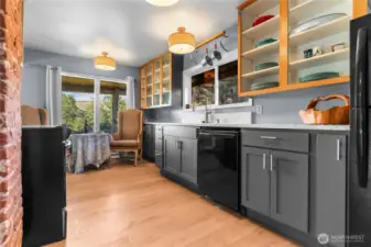 You'll linger longer over coffee in this sunny breakfast nook!