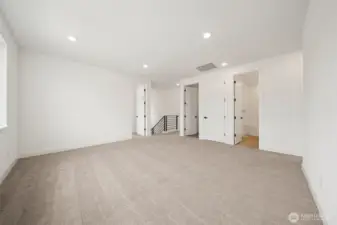 Upstairs loft