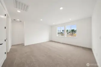 Upstairs loft