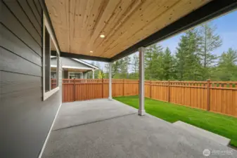 Back patio
