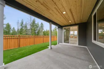 Back patio