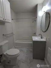 Downstairs full bathroom