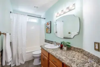 Guest bathroom.