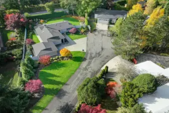 Home at the end of a cut-de-sac for complete privacy.