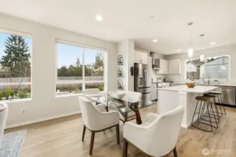 The kind of layout that makes hosting effortless.