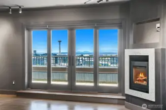 View from the living room