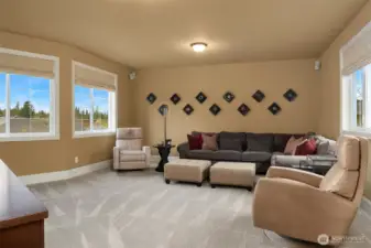 Bonus Room with surround sound