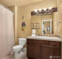 Main floor bedroom bathroom