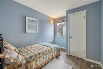 Number 2 of the smaller bedrooms.