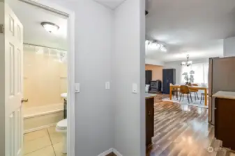 Downstairs bathroom.