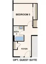 Disclaimer – Main Floor OPTION – Marketing rendering of floor plan, illustrative purposes only – may vary per location.