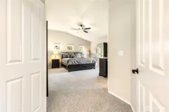 French doors to spacious, separate Primary Suite!