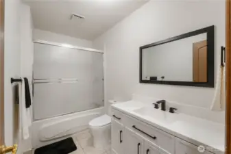 Updated downstairs bath