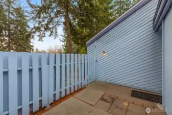 Spacious patio perfect for relaxing.