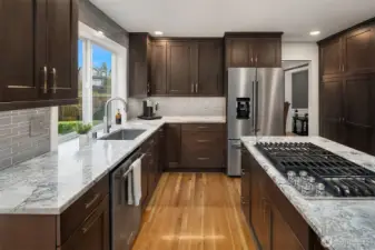 Kitchen w/KitchenAid appliances