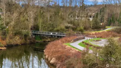 Sammamsh river access, kayak launch, many trails!