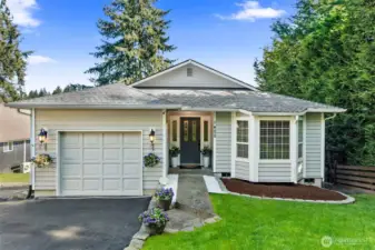 The roof and skylights were replaced in 2022, driveway and parking area resealed and evergreens limbed and canopied in 2025. More peace of mind for YOU! This home is so warm and inviting!
