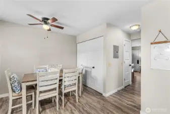 Main level -Kitchen - Laundry