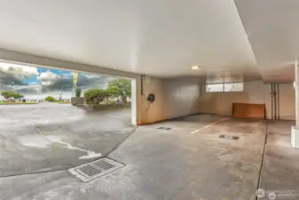 Dedicated parking space