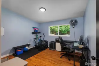 Versatile space perfect for a bedroom, guest room, or home office.