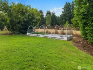 Enjoy a secured garden.