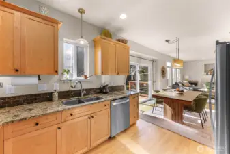 Stainless appliances...Fridge is one year new!