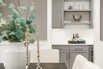 Butlers Pantry between Dining Room & Kitchen