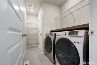 Upstairs Laundry Room