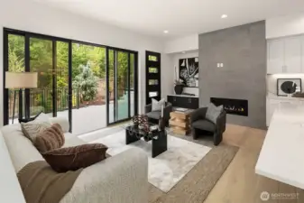 Interior photos from Model Home #3 (270 118th Ave SE)