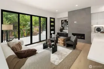 Interior photos from Model Home #3 (270 118th Ave SE)